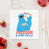 Vrijheid en koekjes voor iedereen! servetten (Insitu)