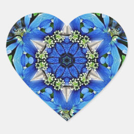 Vrijheid en Liefde Hart Sticker