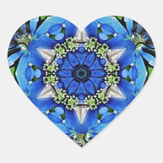 Vrijheid en Liefde Hart Sticker