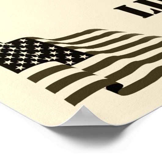 Vrijheid en Unie Poster (Hoek)