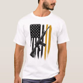 vrijheid en verdediging t-shirt (Voorkant)