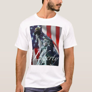 Vrijheid en vlag t-shirt