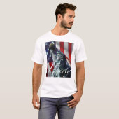 Vrijheid en vlag t-shirt (Voorkant volledig)