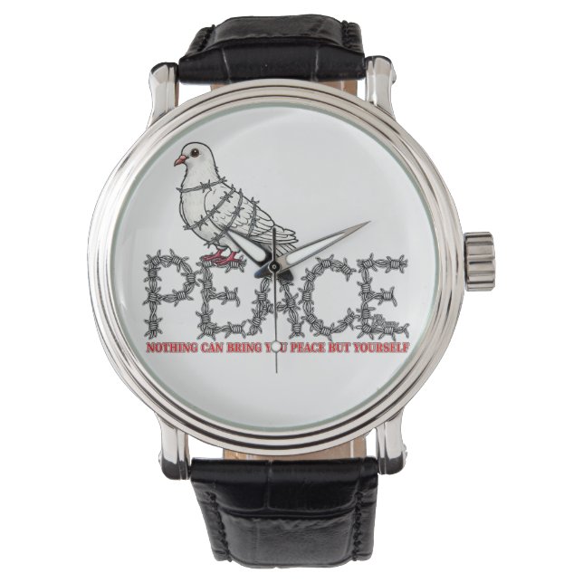 Vrijheid en vrede horloge (Voorkant)