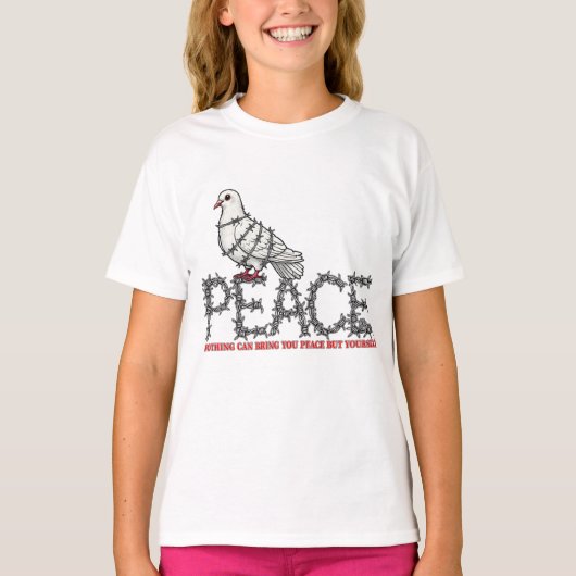 Vrijheid en vrede t-shirt (Voorkant)