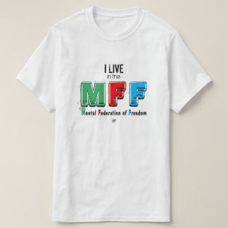 Vrijheid en vrije geest t-shirt