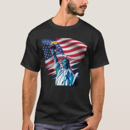 Vrijheid en Vrijheid: Amerikaans Pride T-shirt