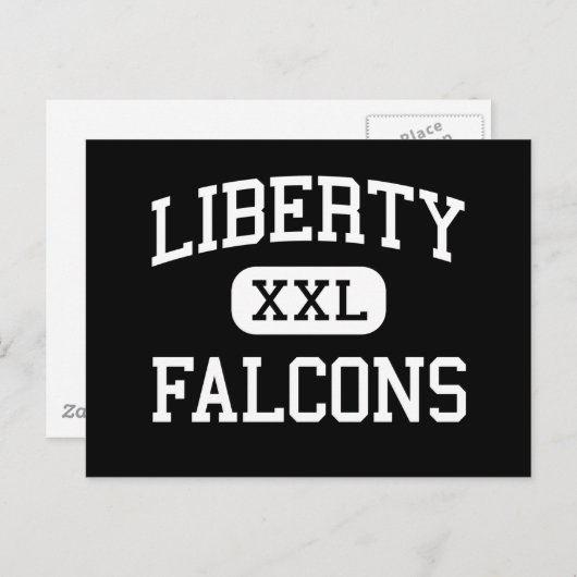Vrijheid - Falcons - High School - Hillsboro Orego Briefkaart (Voorkant / Achterkant)