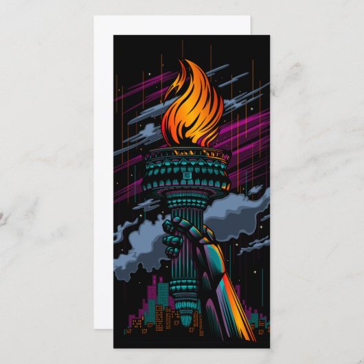 Vrijheid Feestdagenkaart (Voorkant / Achterkant)