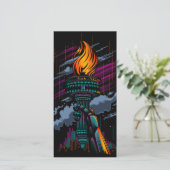 Vrijheid Feestdagenkaart (Staand voorkant)