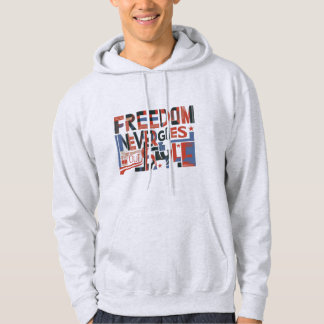 Vrijheid gaat nooit uit de mode: je onafhankelijkh hoodie