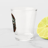 Vrijheid: geen grenzen, geen regels shot glas (Rechts)