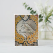 Vrijheid, gelijkheid, broederschap: een bloeiende  briefkaart (Staand voorkant)