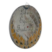 Vrijheid, gelijkheid, broederschap: een bloeiende  dartbord (Voorkant Links)