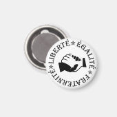Vrijheid, gelijkheid, broederschap magneet (Voorkant / Achterkant)