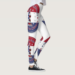 Vrijheid, gelijkheid, rechtvaardigheid en vrijheid leggings