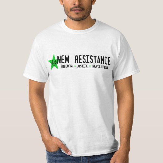 Vrijheid * Gerechtigheid * Revolutie T-shirt (Voorkant)