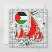 Vrijheid Global Sumud Flotilla boten naar Gaza (Voorkant)