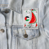 Vrijheid Global Sumud Flotilla boten naar Gaza Button (Insitu)