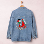 Vrijheid Global Sumud Flotilla boten naar Gaza Denim Jacket (Hangar)