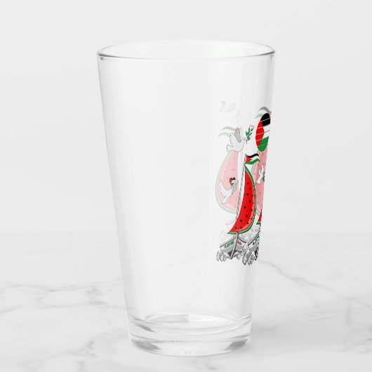 Vrijheid Global Sumud Flotilla boten naar Gaza Glas (Rechts)