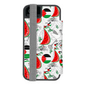 Vrijheid Global Sumud Flotilla boten naar Gaza Incipio iPhone Portemonnee Hoesje (Agenda Achterkant)