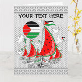 Vrijheid Global Sumud Flotilla boten naar Gaza Kaart (Gele Bloem)