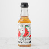 Vrijheid Global Sumud Flotilla boten naar Gaza Likeurfles Etiket (Voorkant)