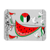 Vrijheid Global Sumud Flotilla boten naar Gaza Magneet (Horizontaal)