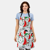 Vrijheid Global Sumud Flotilla boten naar Gaza Schort (Gedragen)