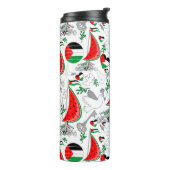 Vrijheid Global Sumud Flotilla boten naar Gaza Thermosbeker (Gedraaid links)