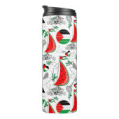 Vrijheid Global Sumud Flotilla boten naar Gaza Thermosbeker (Geroteerd rechts)