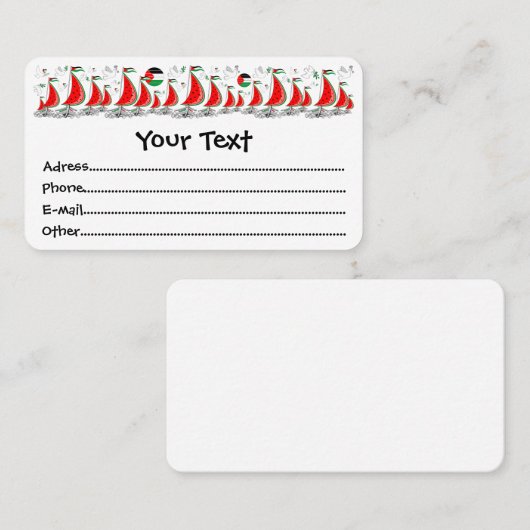 Vrijheid Global Sumud Flotilla boten naar Gaza Visitekaartje (Voorkant / Achterkant)