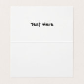 Vrijheid Global Sumud Flotilla boten naar Gaza Visitekaartje (Binnenkant ongevouwen)