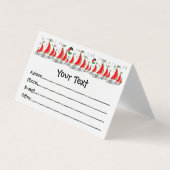 Vrijheid Global Sumud Flotilla boten naar Gaza Visitekaartje (Voorkant)