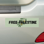Vrijheid groeit hier bumpersticker (Op auto)
