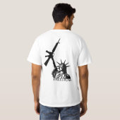 Vrijheid - Heb je pistolen? T-shirt (Achterkant volledig)