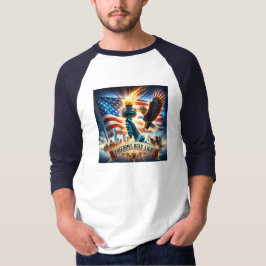 Vrijheid Heilig Licht Patriottisch T-shirt – USA P