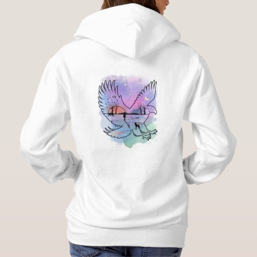 Vrijheid Hoodie (Achterkant)
