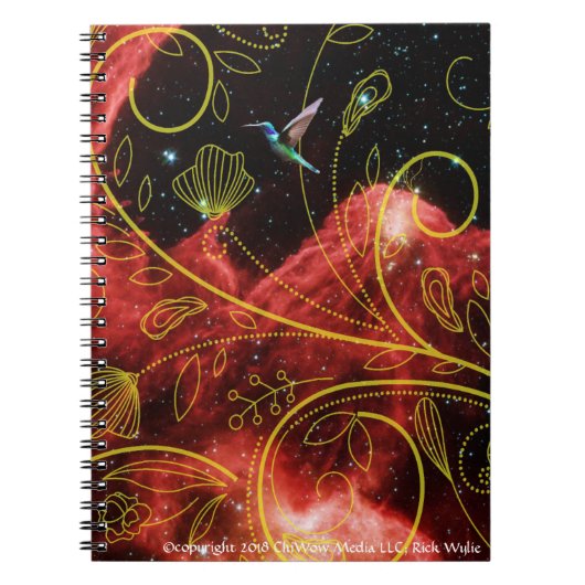 Vrijheid - Hummingbird Notitieboek (Voorkant)