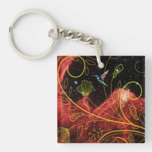 Vrijheid - Hummingbird Sleutelhanger