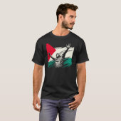 Vrijheid in Beweging Palestina T-shirt (Voorkant volledig)