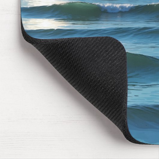 Vrijheid in de Blauwe Oceaan Muismat (Hoek)