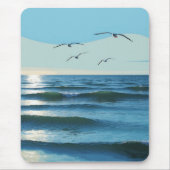 Vrijheid in de Blauwe Oceaan Muismat (Voorkant)