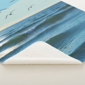 Vrijheid in de Blauwe Oceaan Sherpa Deken (3/4)