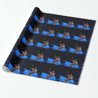 Vrijheid in de ruimte Nasa Astronaut Cadeaupapier