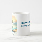 Vrijheid in het hart van de natuur koffiemok (Center)