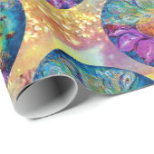 VRIJHEID IN HET PLANT VAN DE NACHT-MAGISCHE BUTTER CADEAUPAPIER (Rol Hoek)