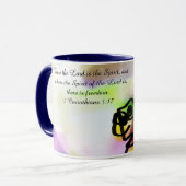 Vrijheid in Jezus naam Mok (Voorkant links)