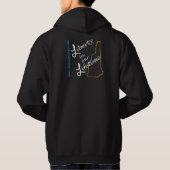 Vrijheid in onze levenshoudie hoodie (Achterkant)